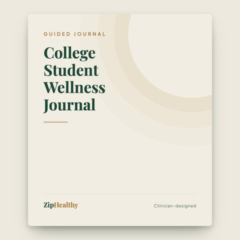 College Student Wellness Journal | Clinician-Designed
