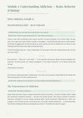 Look inside addiction recovery journal — sample page 3