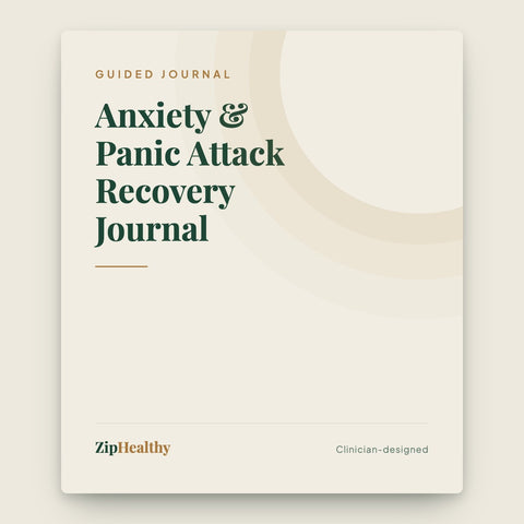 Anxiety & Panic Attack Recovery Journal