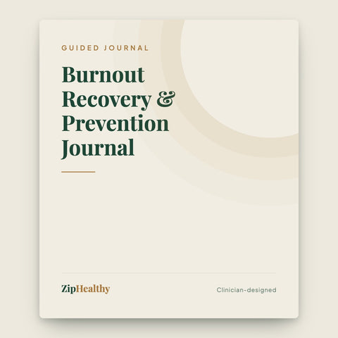 Burnout Recovery & Prevention Journal