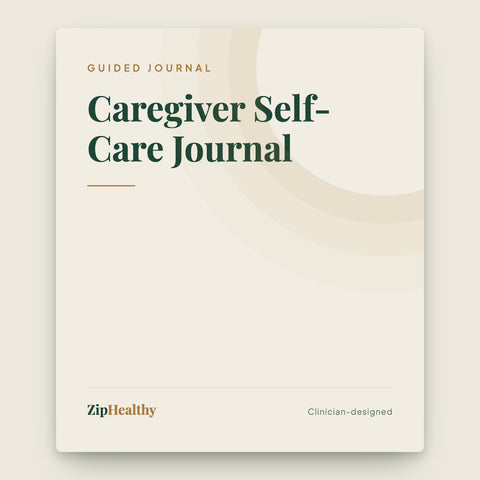 Caregiver Self-Care Journal | Clinician-Designed