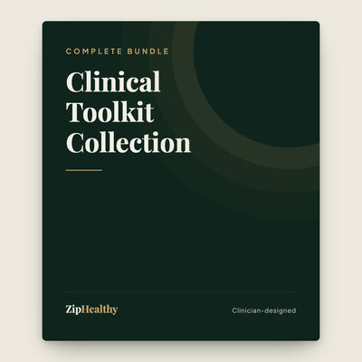 Clinical Toolkit Collection | Six Specialized Wellness Toolkits | ZipHealthy