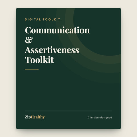 Communication & Assertiveness Toolkit | Therapist-Made