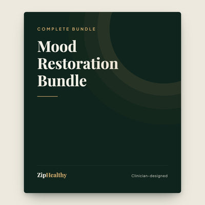 Mood Restoration Bundle | Journal + Toolkit + Kit | ZipHealthy