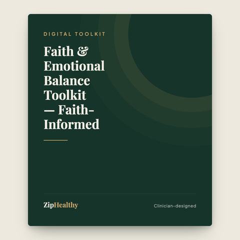 Faith & Emotional Balance Toolkit — Faith-Informed