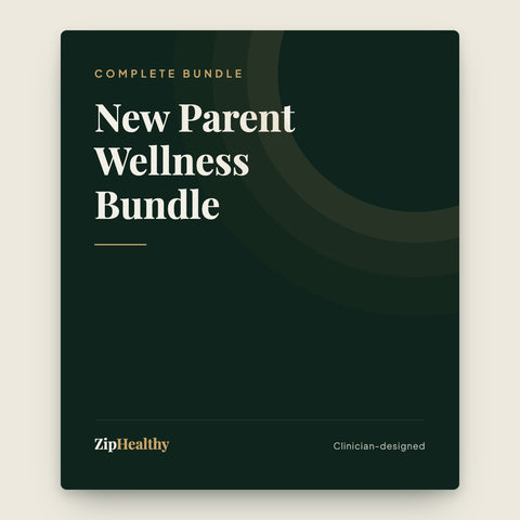 New Parent Wellness Bundle | Journal + Toolkit + Self-Care Kit
